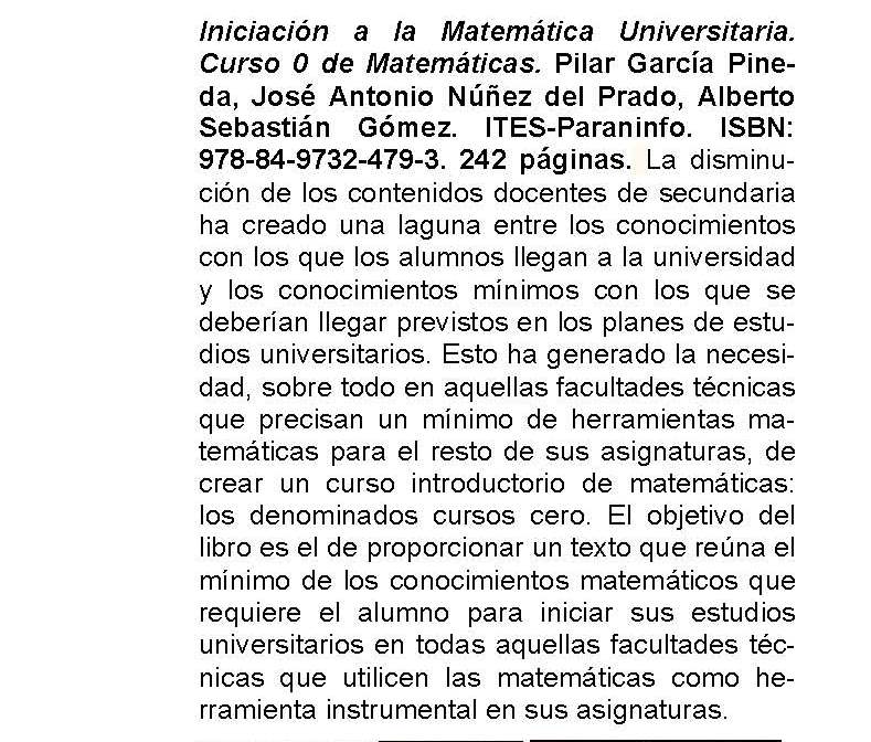 Boletín Informativo de la Sociedad Matemática de Profesores de Cantabria (SMPC)